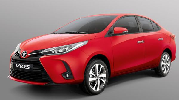 Sedan médio dos carros elétricos 190km/H Max Speed FWD 5 Seater de Toyota Vios