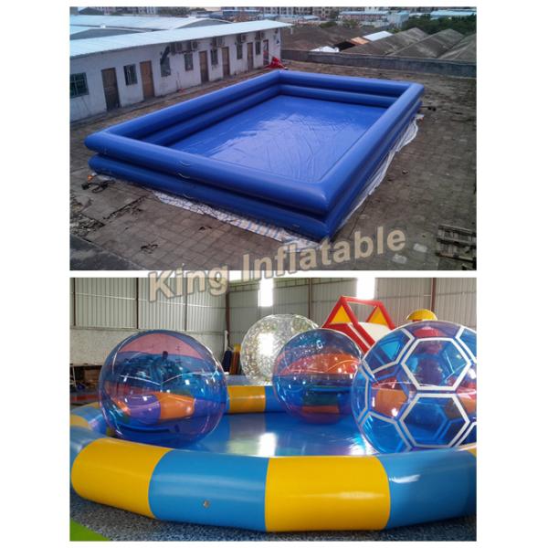 0.65mm PVC Tarpaulin Inflatable Swimming Pools For Kids And Adults Outdoor Use