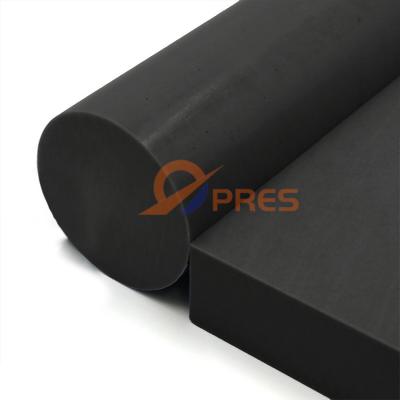 Folhas reforçadas com 30% de fibra de carbono e com baixo coeficiente de atrito CF30 PPS
