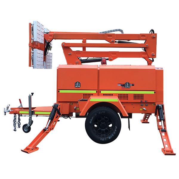 Portable Lighting Towers Rated Speed 1500/1800 rpm Diesel Light Tower Industrial Light Tower