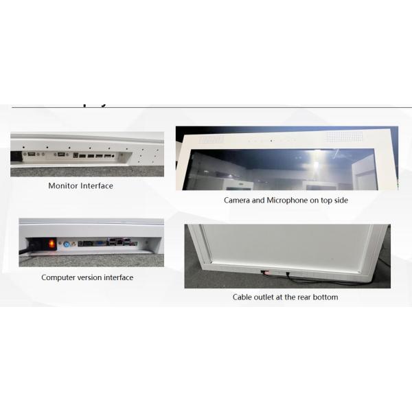 86/75 Inch See Through Lcd Screen LCD transparent Showcase 3D Holographic Box