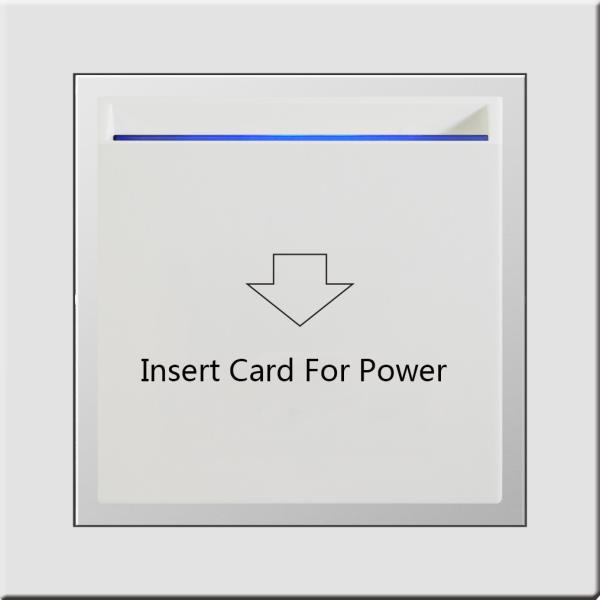 66mm Hotel Room Key Card Holder , 1.5W Energy Efficient Switches