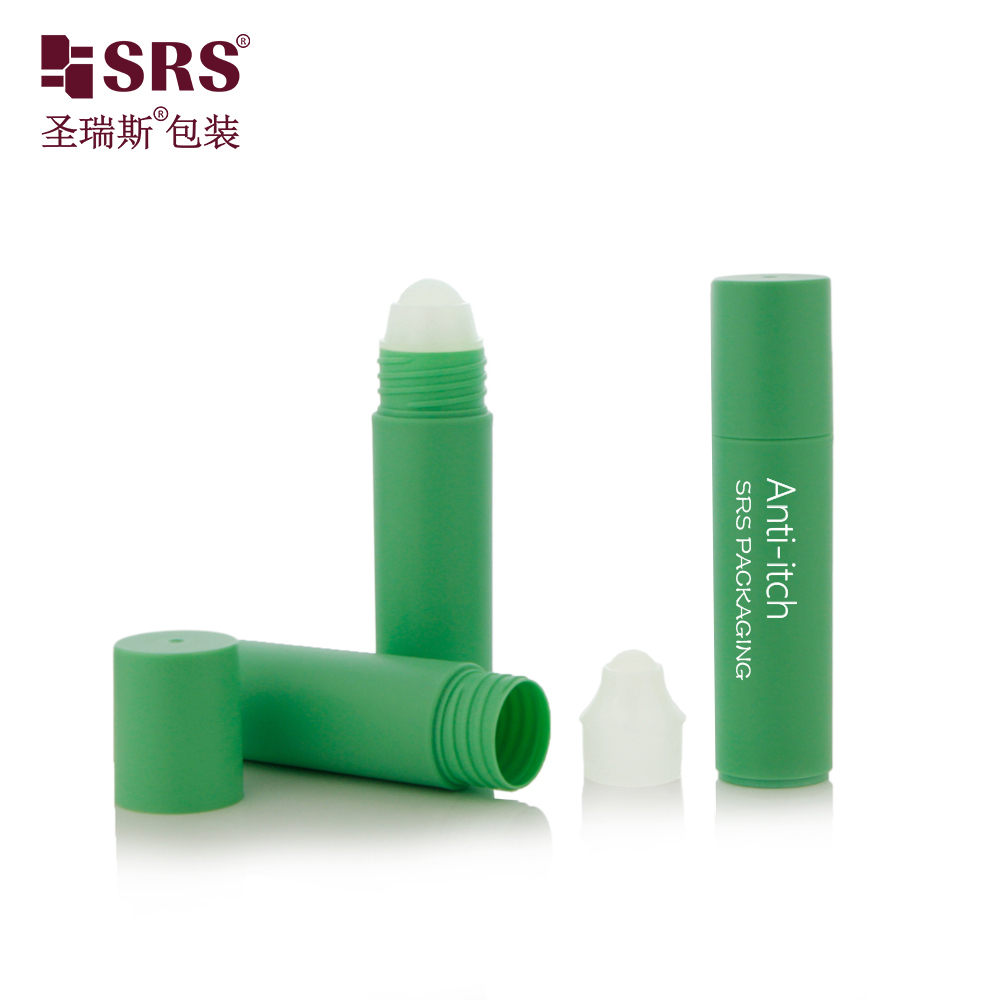 RPPF 18ML Cylinder Round Shape PP Roller Bottle For Antiperspirant Gel