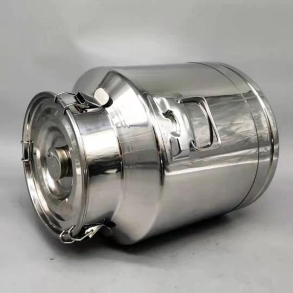 20 Liter Portable Used Olive Storage Polish Dairy Stainless Steel Milk can With Lid