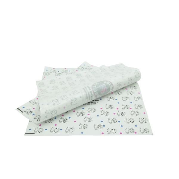 Disposable Deli Wrap Paper Non Stick ISO9001 10x10 Inch For Sandwich