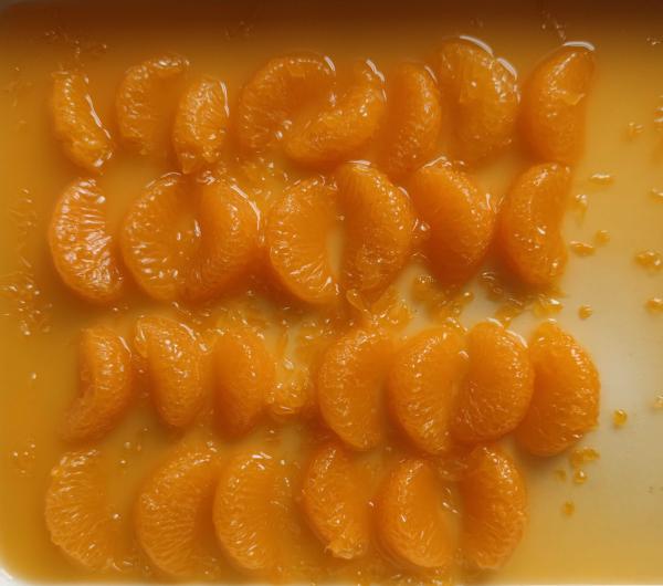 2500g Sweet Vegan Mandarin Orange Canned In Tin No Gluten 0.2-0.6 Total Acid
