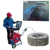Caméra imperméable rotatoire d'eau du fond de 360 Borewell pour l'essai de Downhole