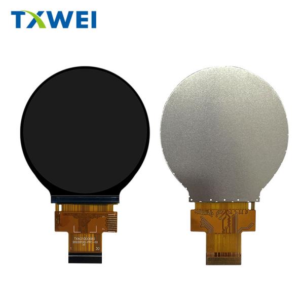 Small Circular LCD Display 450nits Round LCD Module MIPI Interface 2.1 Inch