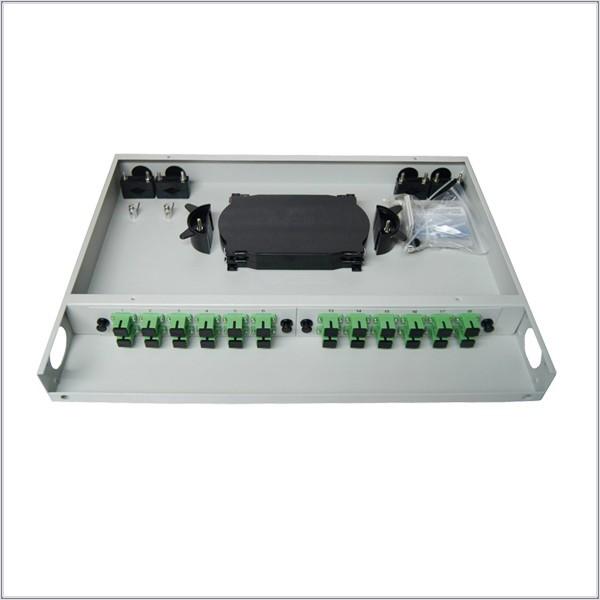 painel de remendo de fibra de 19inch 1u