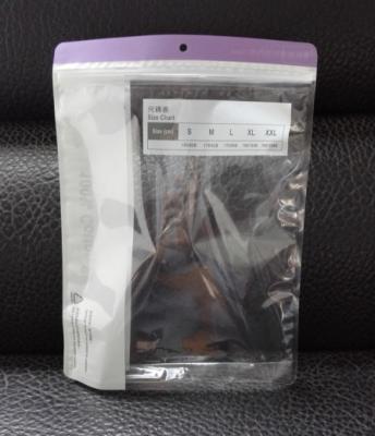 Custom Printed OPP/ CPP Cheap Plastic Zipper bag for Garment/Cloth Packing