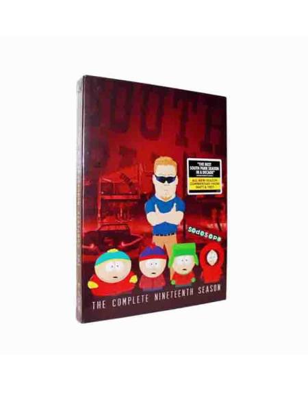 Free DHL Shipping@New Release HOT TV Series South Park Season 19 Boxset Wholesale