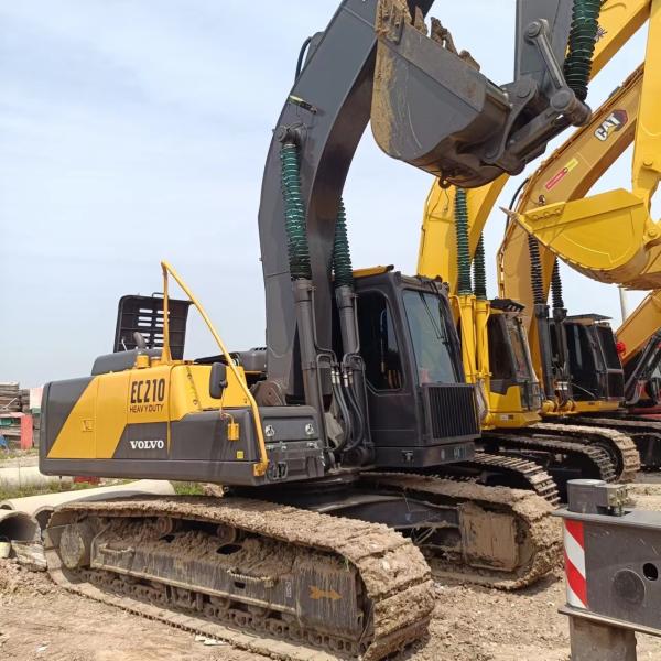 Maquinaria de excavadora de segunda mano de 21 toneladas Excavadora VOLVO 210 usada