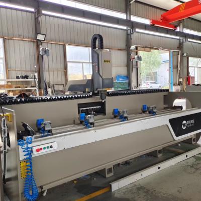 Máquina de sulco de alumínio da máquina automática da parede de cortina
