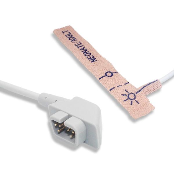 Sensores livres Criticare 570SD 571SD do Neonate SPO2 do conector 6pin do látex