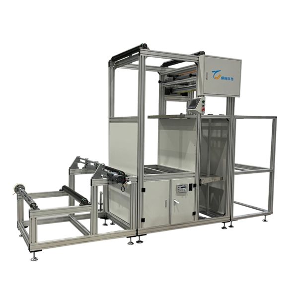 Separate HEPA Glass Fiber Pleating Machine High Precision Efficient Automatic Filter Media Folding Equipment