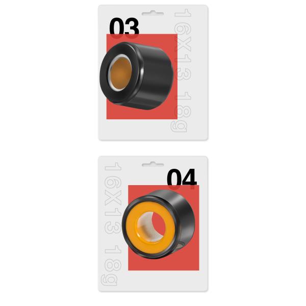 18g Motorcycle Scooter Pulley Ball Variator Roller For PCX PCX125PCX150 KWN Iron Yellow Paint
