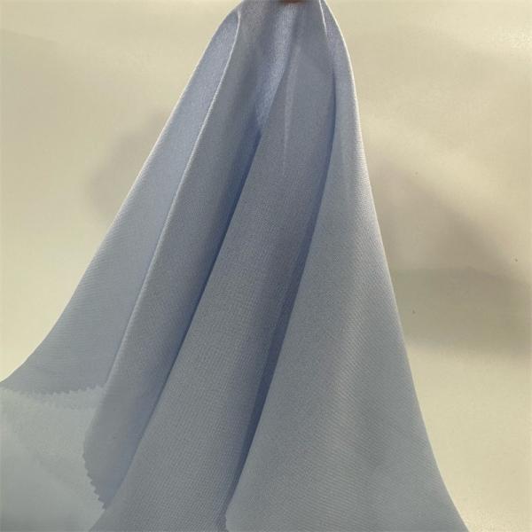 97GSM Lightweight Chiffon Fabric 50D+50D*50D+50D Composite Silk Chiffon Fabric