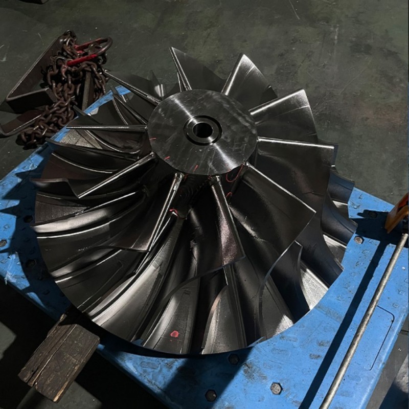 Precision Centrifugal Compressor Impeller CNC Stainless Steel Impeller