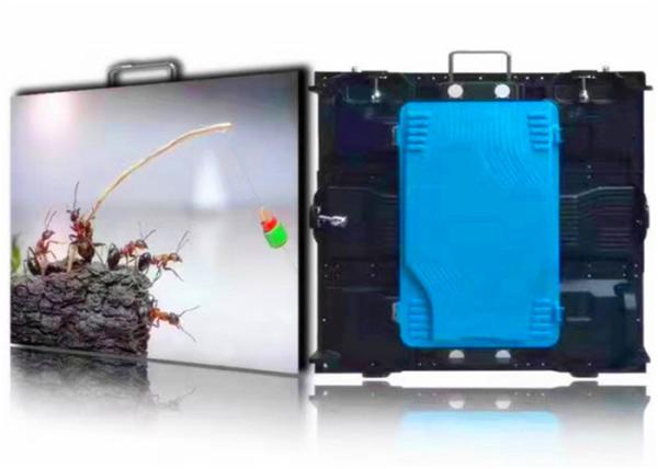 3D P4.81 Outdoor SMD LED Display Screen 7500cd / m2 500 x 500mm Cabinet Size