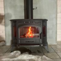 Cuisinière en fonte Chemin extérieur en fonte ancien Petite cuisinière en fonte