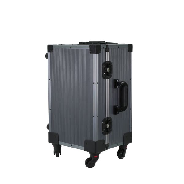 3pcs High Quality Travel Trolley 4 Wheels ABS Luggage aluminum frame Trolley