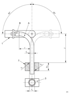 IEC61386-1&23 Flexible Conduit Bending Tester 0-360° Adjustable