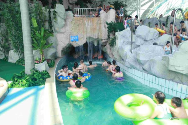 Rio preguiçoso do parque exterior da água dos recursos de feriado, equipamento de Waterpark para o parque do Aqua do tema