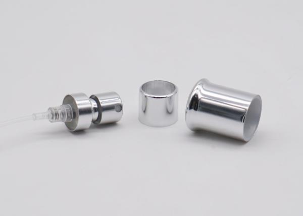 pompe en aluminium argentée de jet de parfum de 15mm avec le chapeau de champignon
