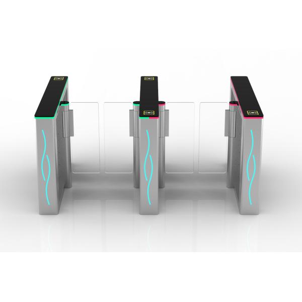 Electronic Pedestrian Turnstile Gate with Button/IC Card/RFID Card Controlled