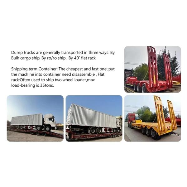 3 Axle 20FT 40 FT Trailer Chassis Flat Bed Flatbed Trailer for Long Distance Transport