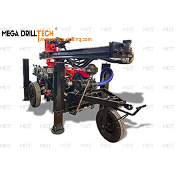 農業 水井を掘る小型装置