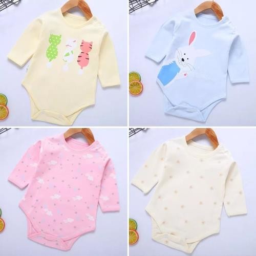 Unisex Newborn Baby Rompers One Sizes 100 percent Cotton Zipper Closure