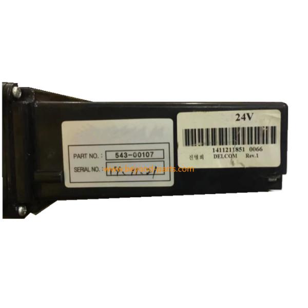Painel 543-00107 do condicionador de AC Spare Parts Air da máquina escavadora de Daewoo Doosan DX140 DX180 DX225 DX300