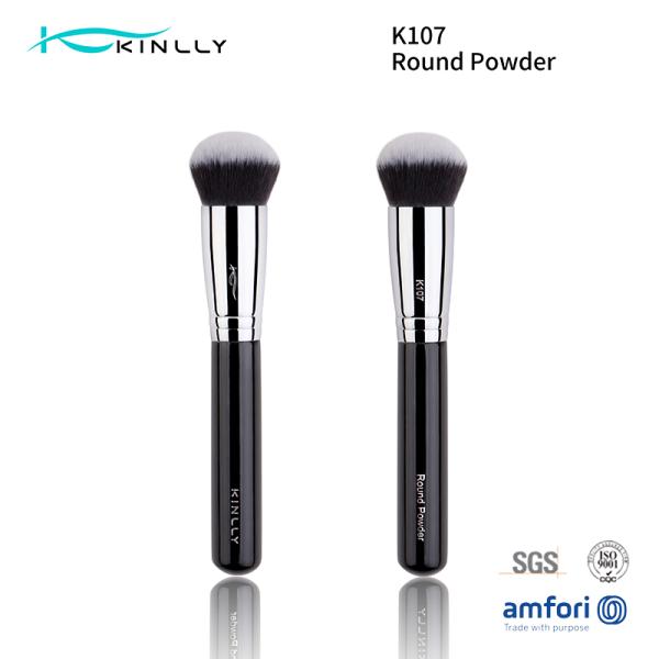 Макияж Kabuki стороны индивидуальный чистит двинутую под углом щетку щеткой учреждения