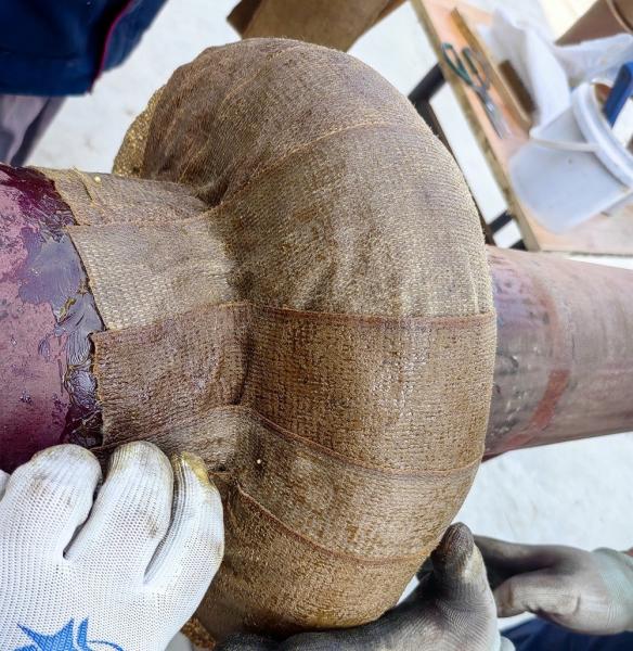 Petrolatum Tape For Pipeline and flange Corrosion Protection