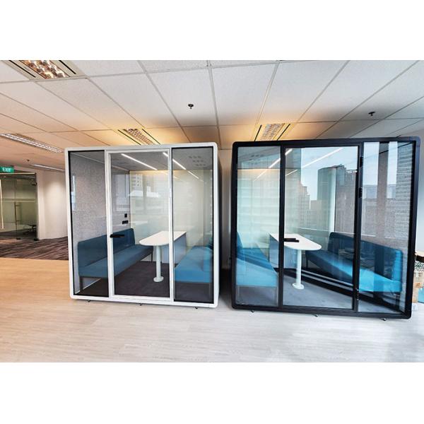 Muebles oficiales para la exposición ser espacio de silencio sala de charla oficina de negocios cabina de reuniones