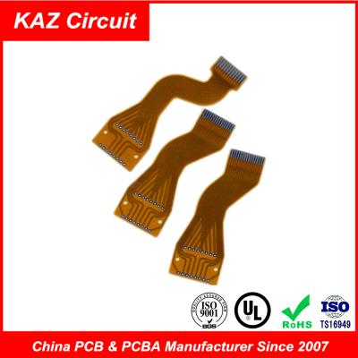 PWB do PI 1oz ENIG Flex Board Pcb Electronic do verde 0.15mm