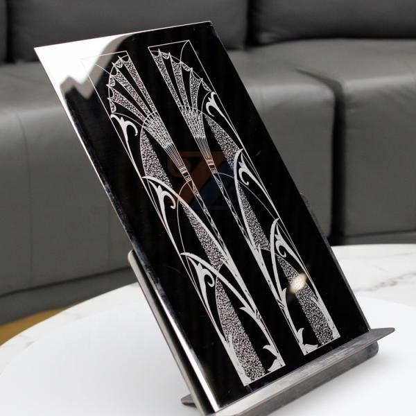 304 Etched Metal Elevator Stainless Steel Sheet Door Corrosion Resistant