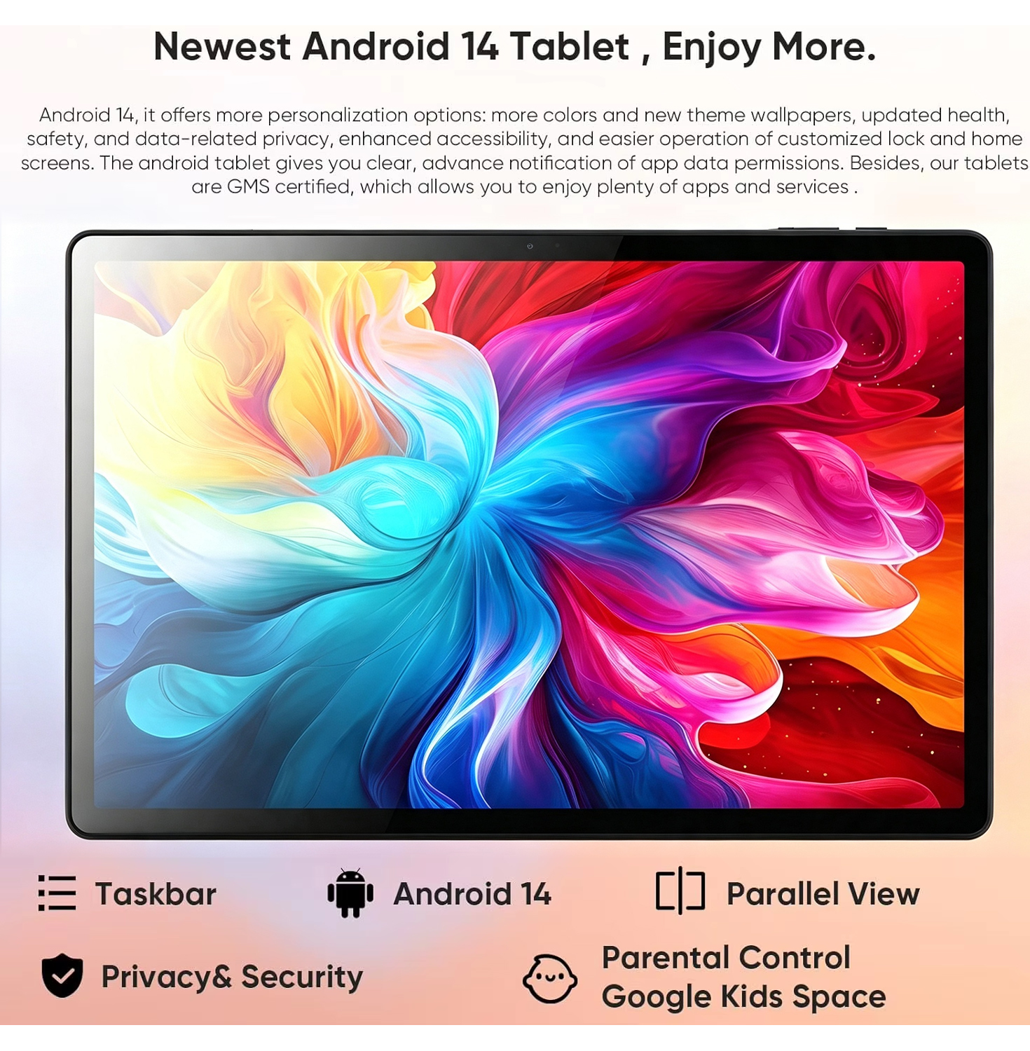 Kinstone Ultra Large Screen 14.1 Inch Tablet Pc 16+512GB Phone Call tablet 12000mAh 5G WiFi GPS Pad Maxpad Laptop Google Play+Free Gifts