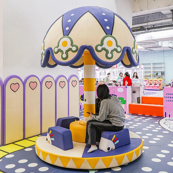 Structures de jeux intérieurs personnalisées pour enfants avec certification de sécurité ASTM/CE