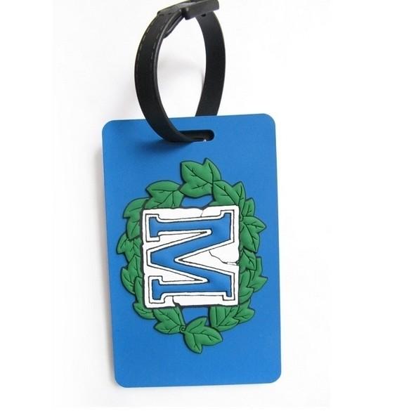 2018 hot sale new personalized designer custom logo soft pvc luggage tag