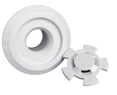 Штуцеры трубы бассейна пластиковые переполнение бассейна 1,5 дюймов