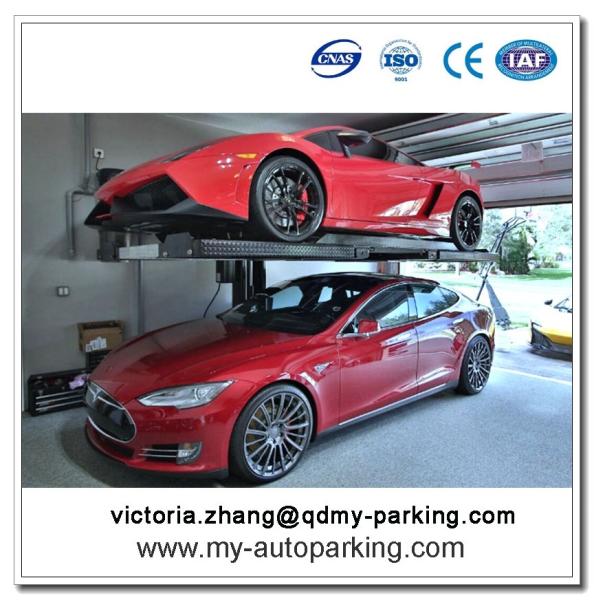 1 Post Car Lift for Home Garage with Hydraulic and Chain Drive