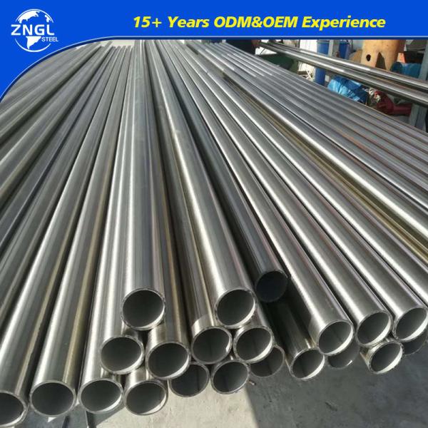 Tubes en acier inoxydable sans soudure rondes de 6 à 2500 mm pour échangeur de chaleur de chaudière