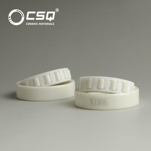 Ceramic Cylindrical Roller Bearings Single Row Si3N4 SSiC ZrO2