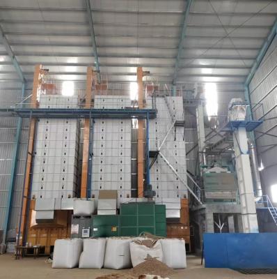4 grupos 30 toneladas pela máquina do secador da grão do grupo com capacidade totalmente de 120 toneladas
