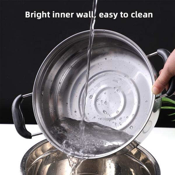 Hot Sale 10 Piece Stainless Steel Cookware Soup Pot Set Stock Pots Cooking Ware Set Cooking Pot Set
