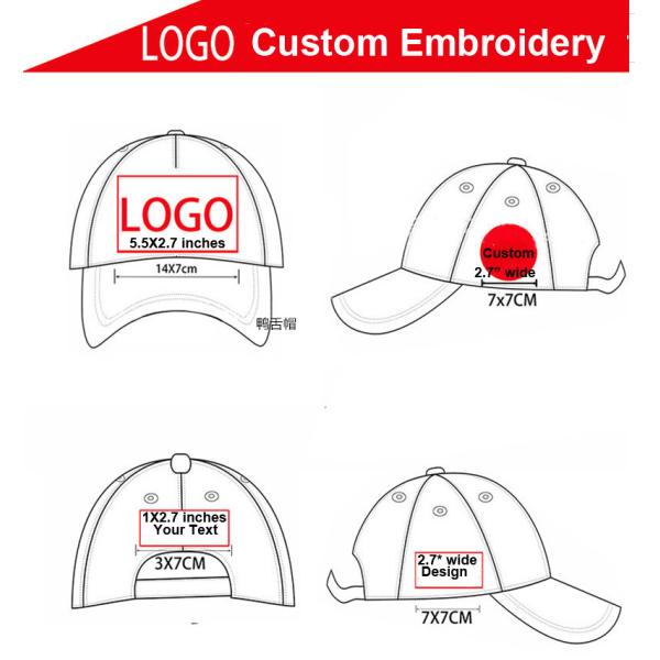 Изготовленные на заказ шляпы папы спорт ярлыка металла цветка Бреатабле и водоустойчивые