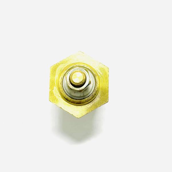 Excavator Engine Small Water Temperature Sensor 12v for Cat Vol Construction Machinery Vehicle