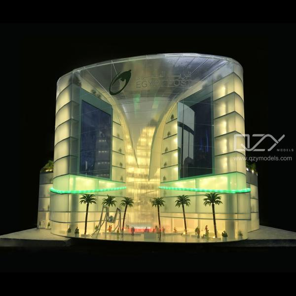 1/100 Modelo físico arquitectónico 3D Egipto Edificios famosos